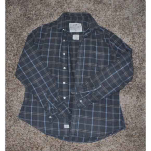 Frank & Eileen Tops - Frank & Eileen Shirley Plaid Button Down Shirt Womens M Oversized Cotton